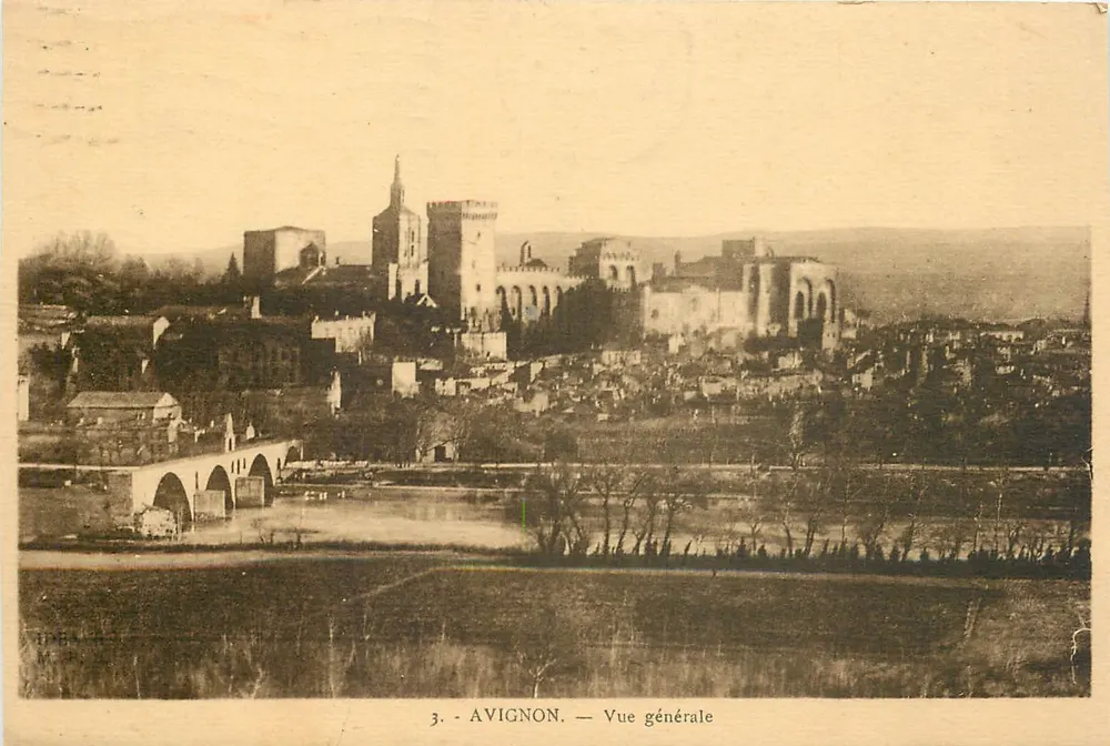 Avignon — Vista geral — Edição Artística *ÉNÉA* LE* - Frente