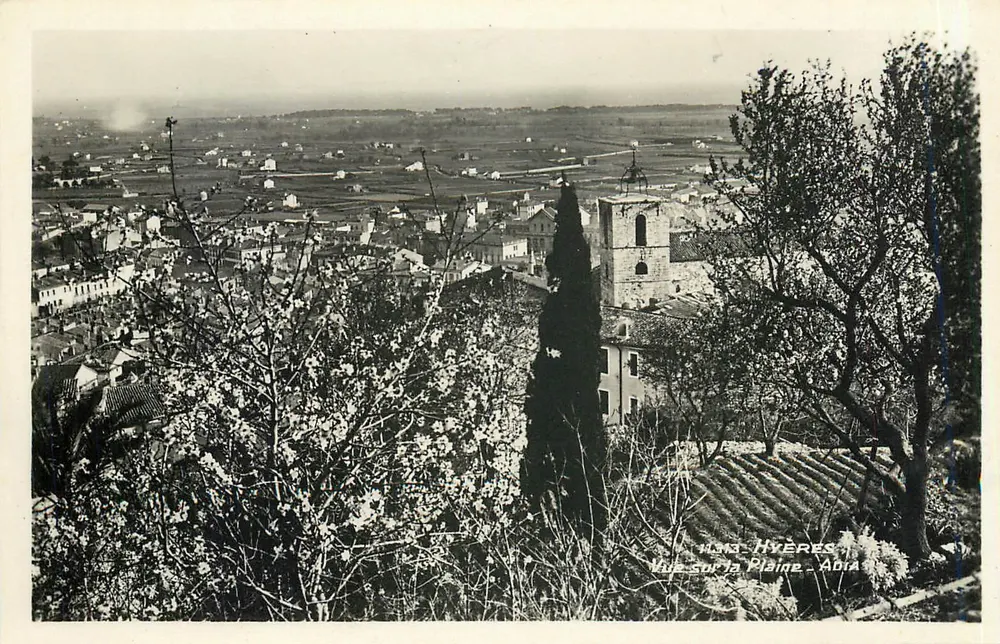 Hyères - Vue sur la Plaine - Adria - Recto