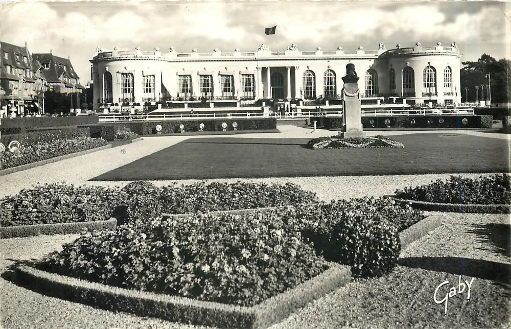 Le Casino de Deauville — La Plage Fleurie — Éditions Gaby - Recto
