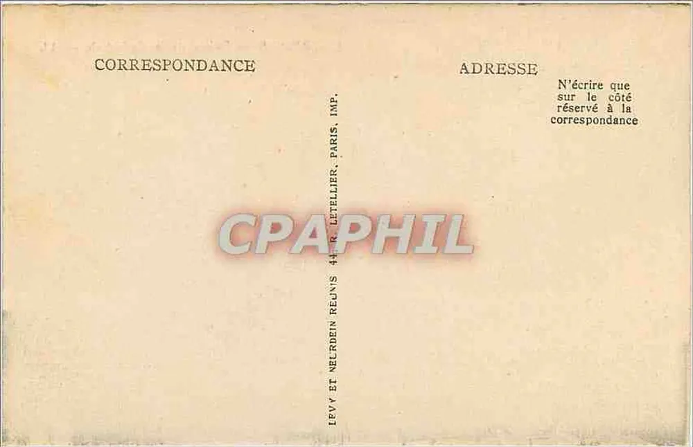 Amiens — Fachada da Catedral — LL - Verso
