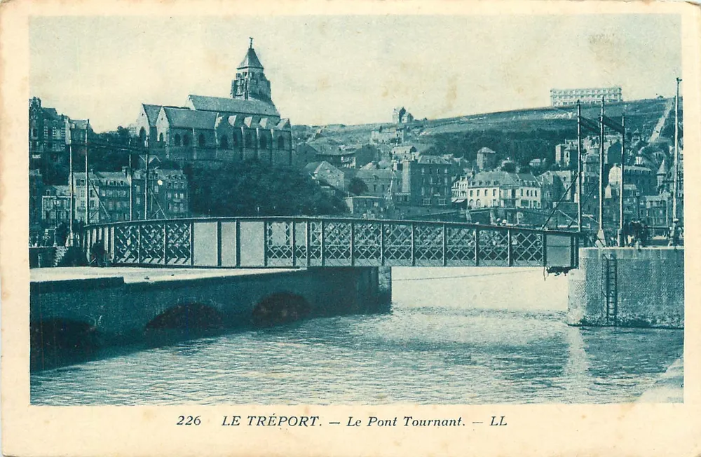 Le Tréport — O Ponte Giratória — LL - Frente