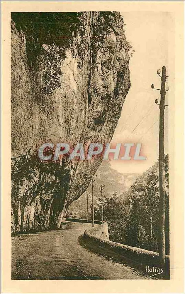 Les Gorges du TARN — La route au Cirque de Beaumes — Photo Helias - Recto
