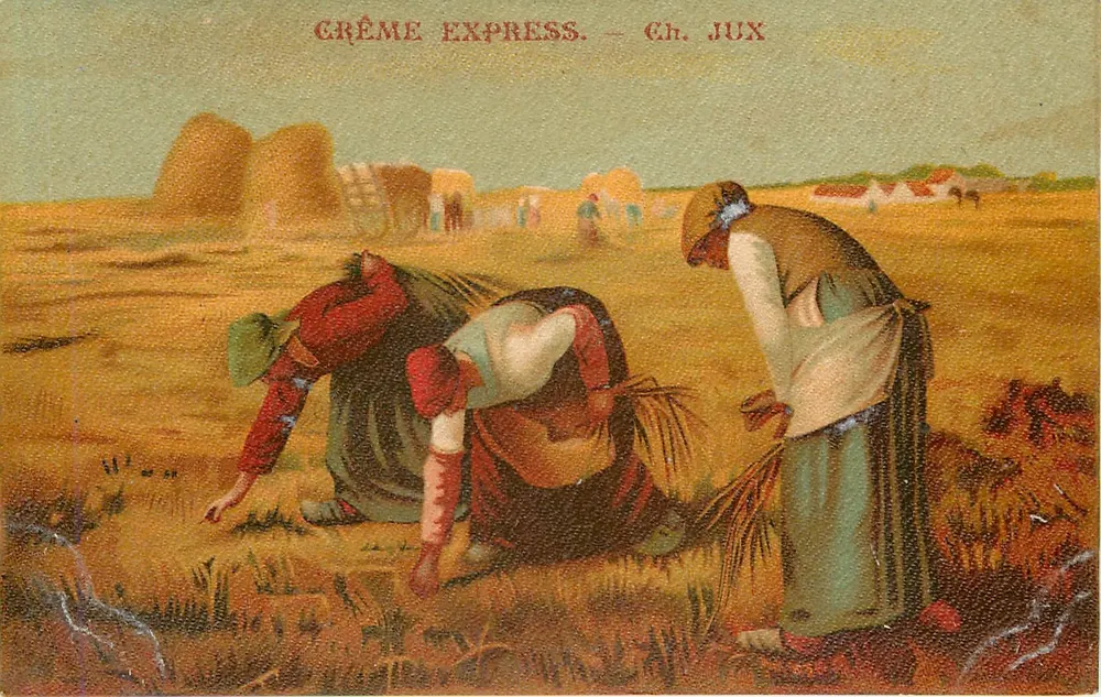 Colheita de trigo — Ch. Jux - Frente