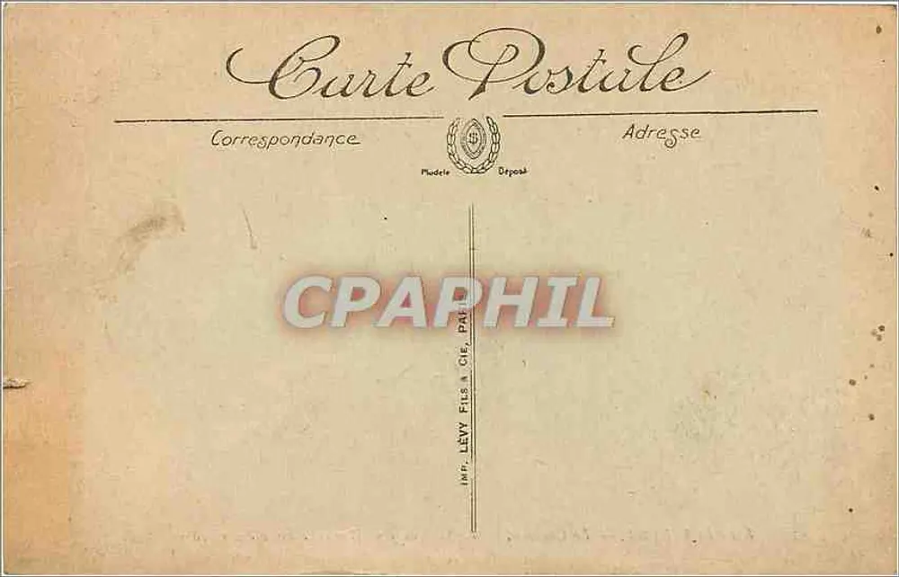 Rambouillet — Le Château — La Salle de Jeu (Ancienne Salle des Gardes) — LL - Verso