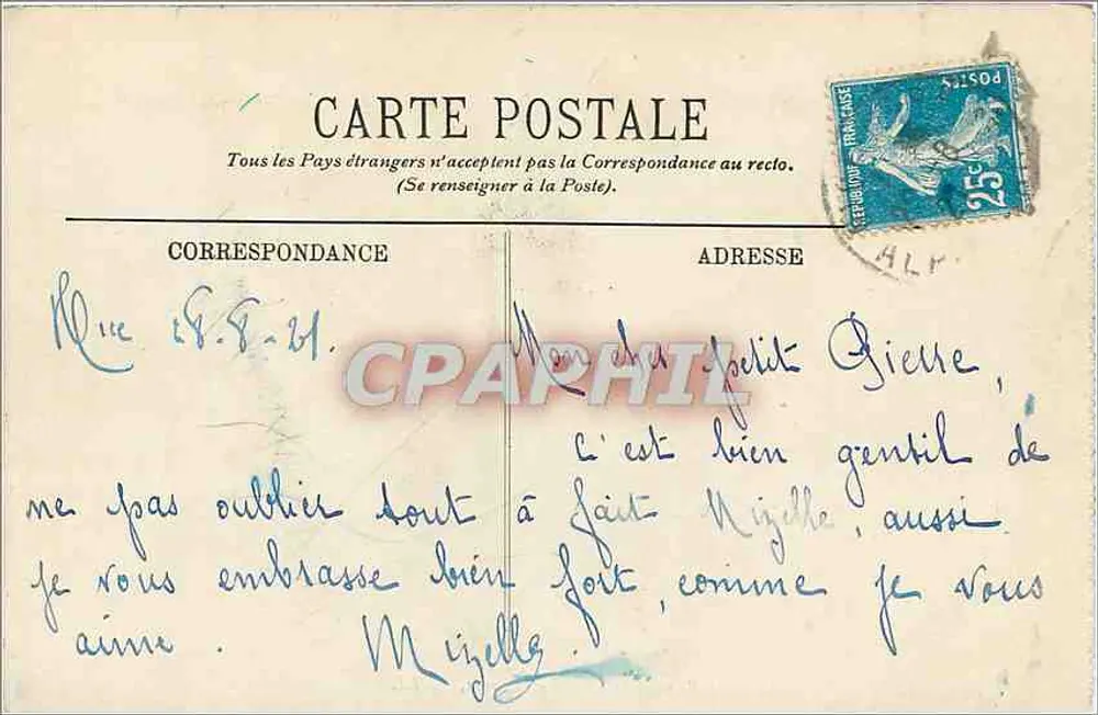 Blarritz — A Villa Belsa e a Costa das Basques — LL. — N° 138 - Verso