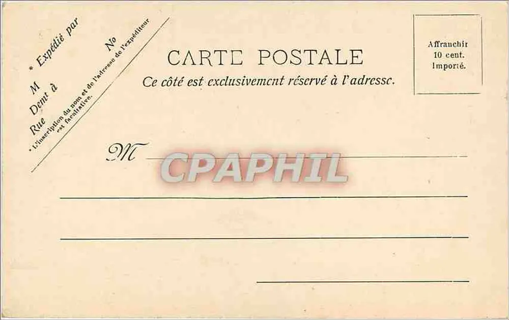 Lisieux — A Igreja de São Jacó — V.P. Paris 4 - Verso