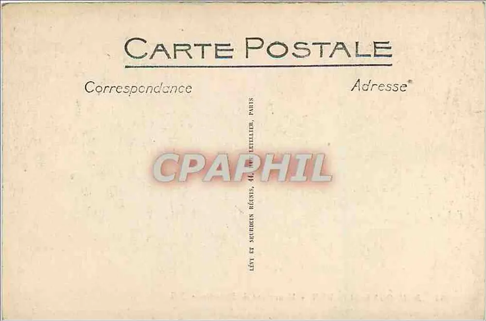 Boulogne-sur-Mer — Monument de Mariette — NG - Verso