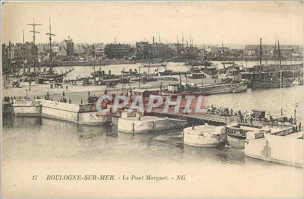 Boulogne-sur-Mer - Le Pont Marguet - NG - Recto