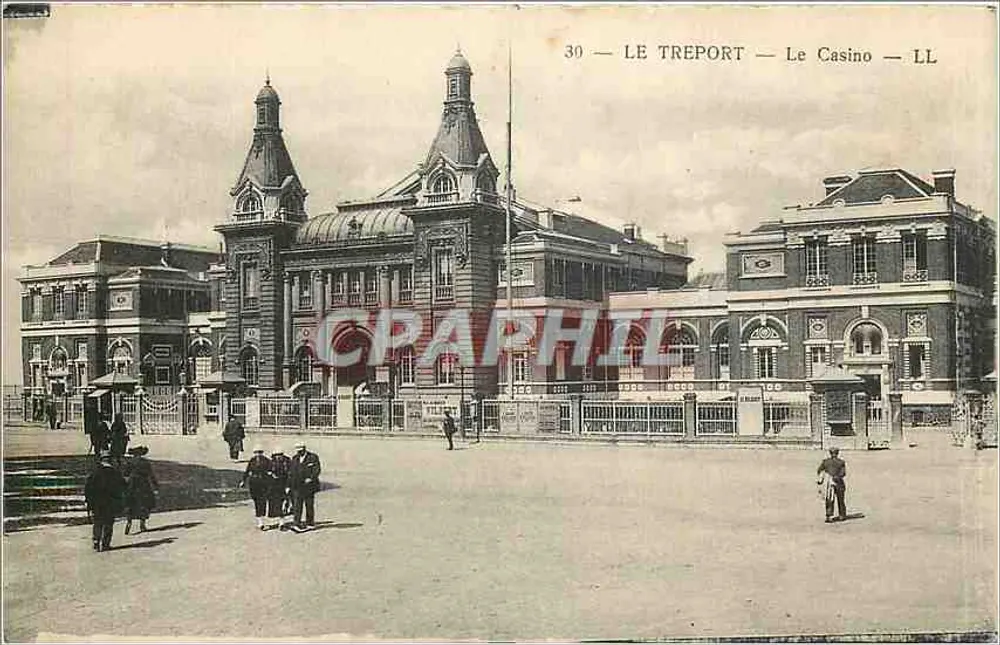 Le Tréport — O Casino — LL - Frente