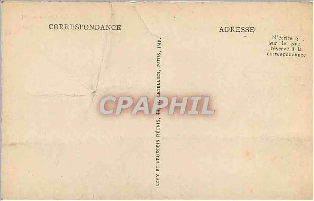 Le Tréport — O Casino — LL - Verso
