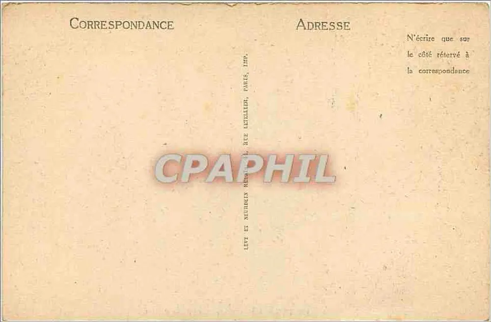 Le Tréport — Vista Geral — LL - Verso