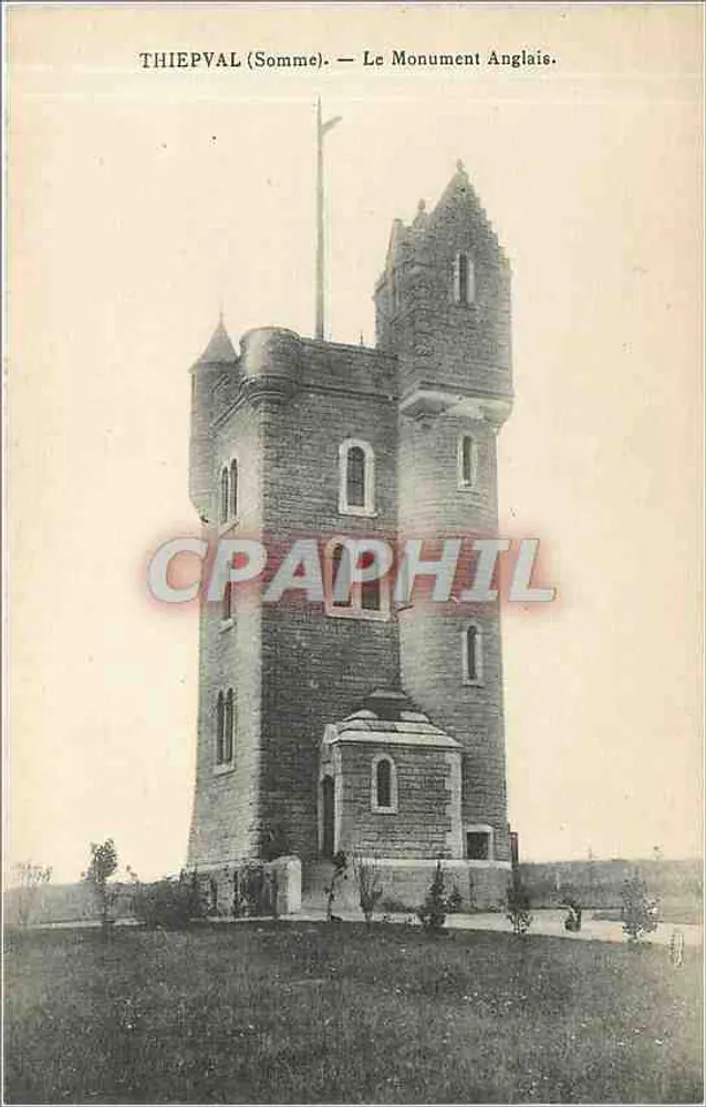 Thiepval (Somme) — The English Monument - Front