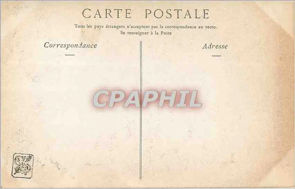 Jeanne d'Arc und ihre Stimmen — Salon de 1904 — von A.-M. Pécbiné, ND. Phot. - Rückseite
