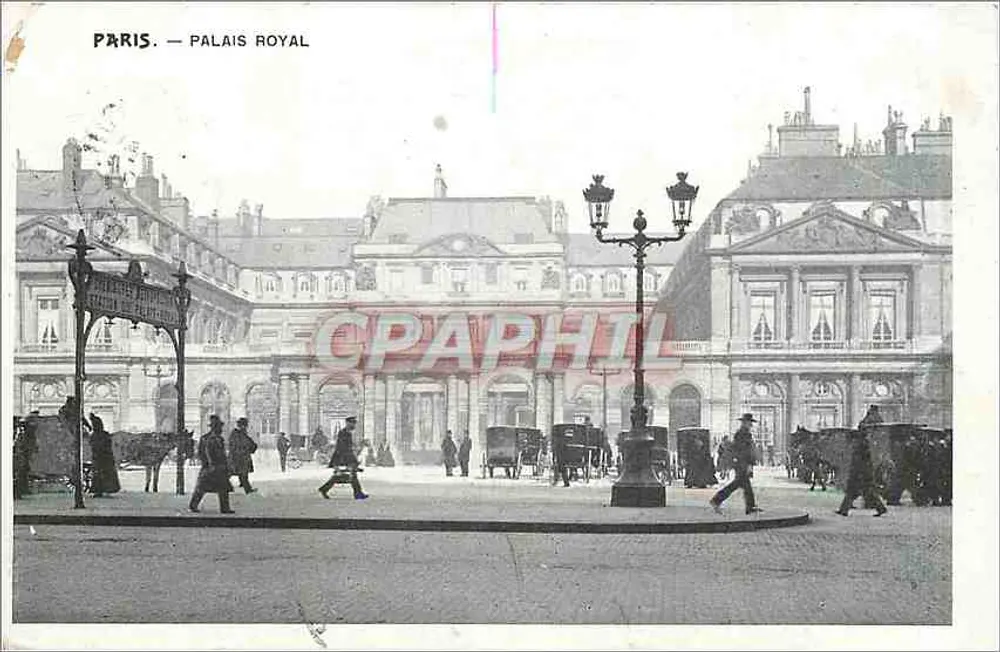 Paryż — Pałac Rogalski - Awers