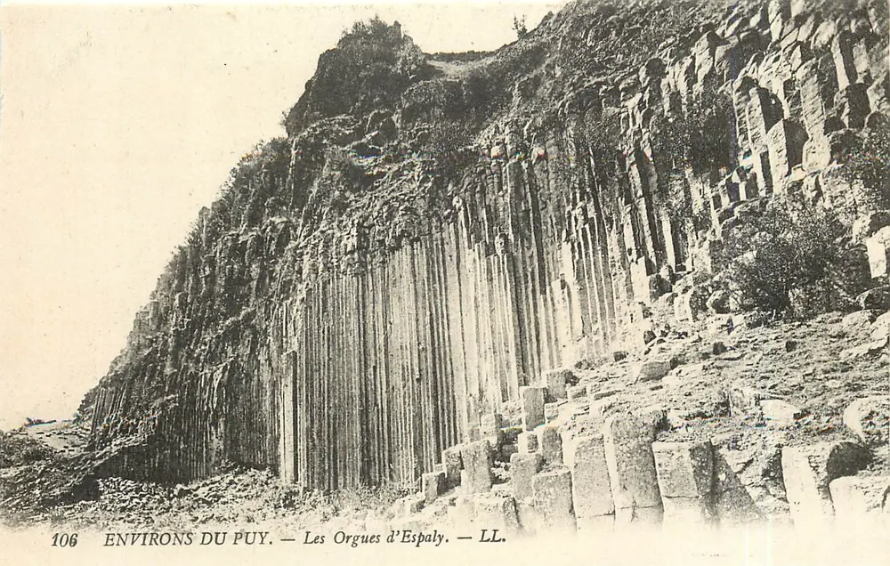 Arredores do Puy — As Orgas de Espaly — LL. — N° 106 - Frente