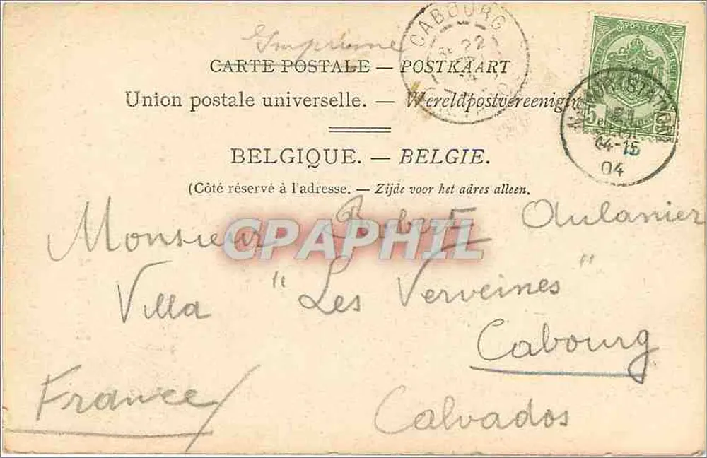 Interior da Igreja de São Loup — Namur — G.H. Ed., N. 46 - Verso