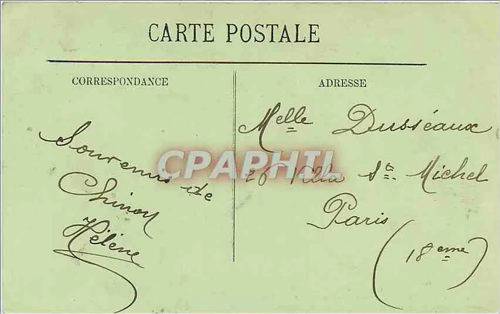 Chinon — O Castelo e a Vienne — LL. - Verso