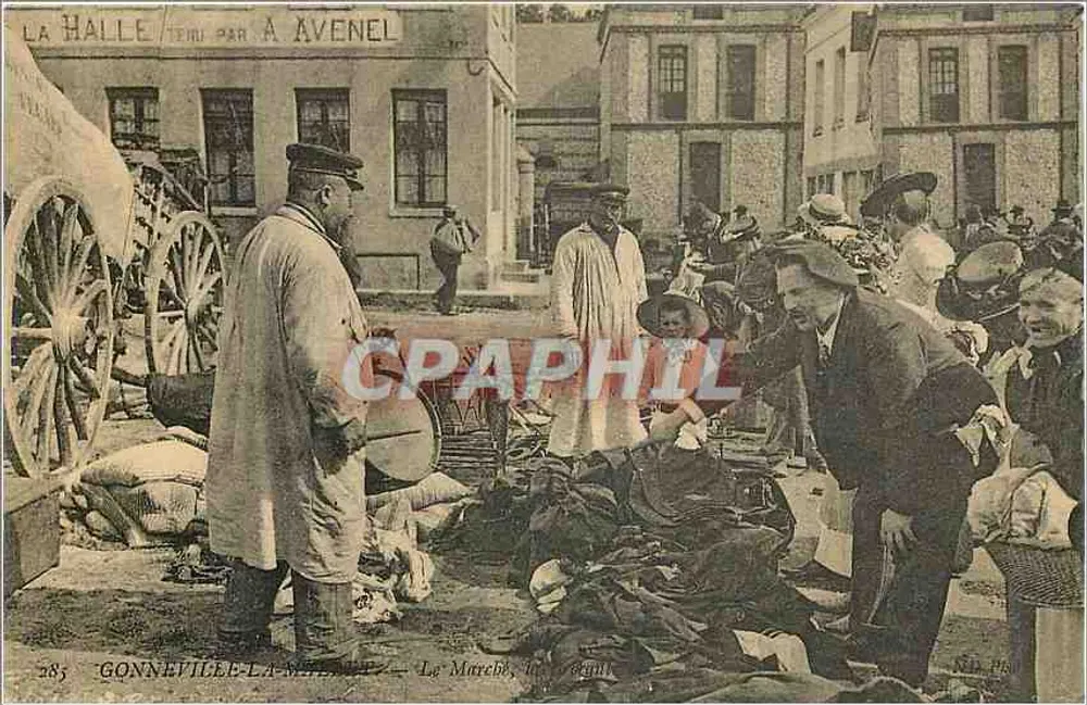 गोनेविल-ला-मैलेट — मार्केट, एक शनिवार — प्रकाशक : पैलेसॉ, संख्या 285 - आगे