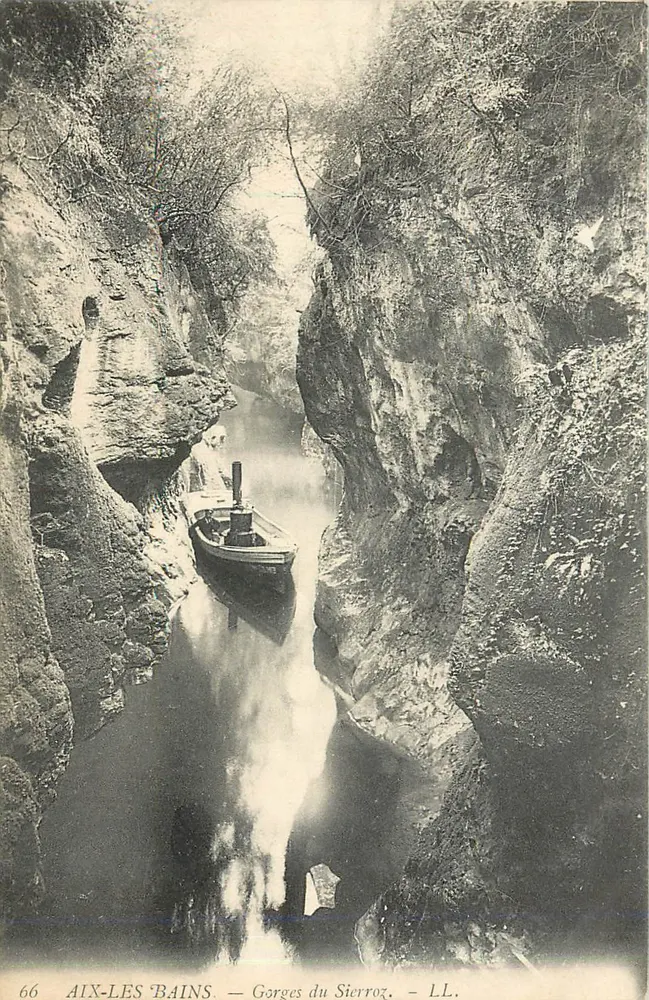 Aix-les-Bains — Gorges do Sierroz — LL. — n°66 - Frente