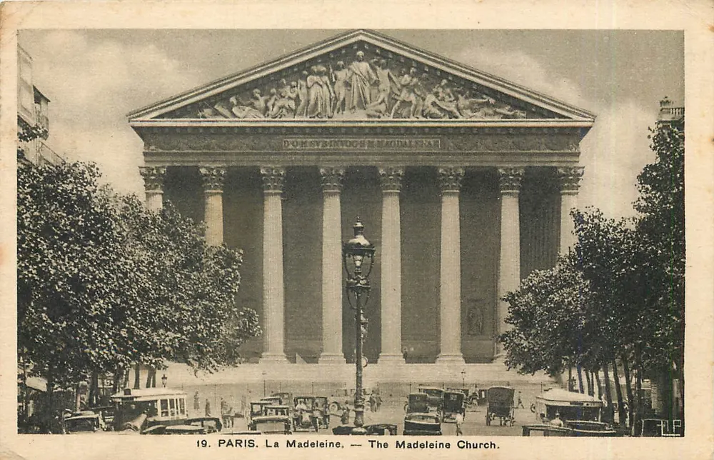 Paris. A Madeleine — Editor: Les Éditions Artistiques - LIP - Frente