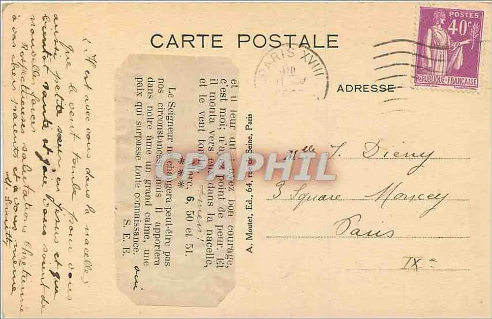 A Criança com Cerejas — John Russel — Cl. Alinari - Verso