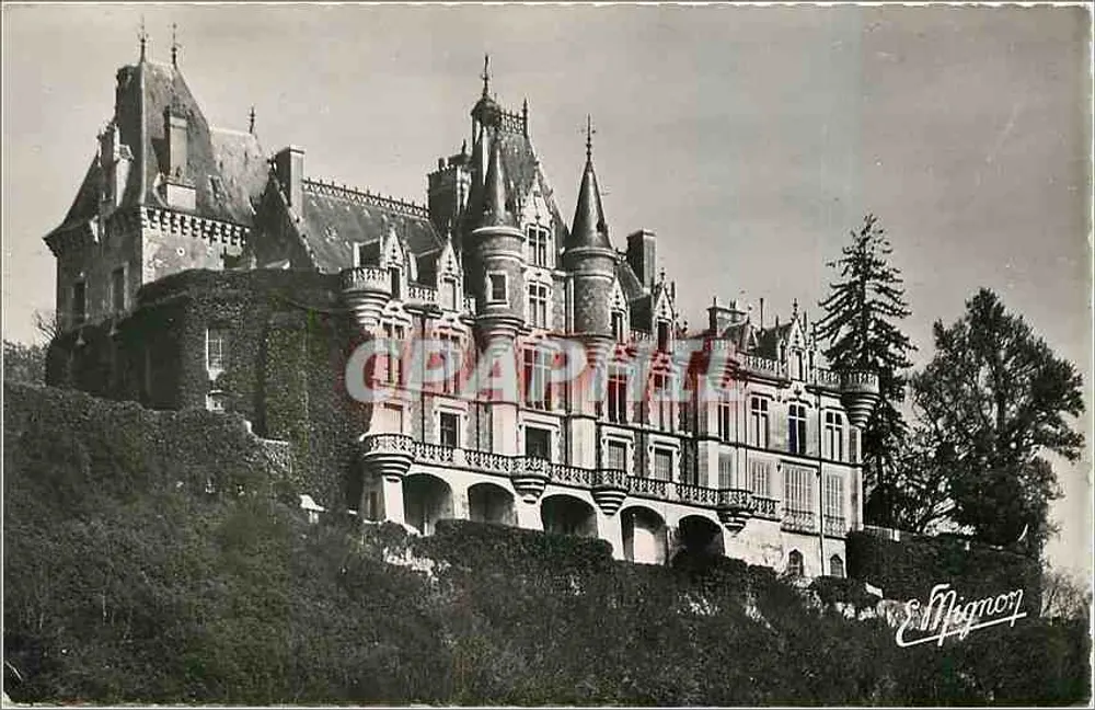 Château de Montigny-le-Gannelon — Publisher E. Mignony, n° 6873 - Front