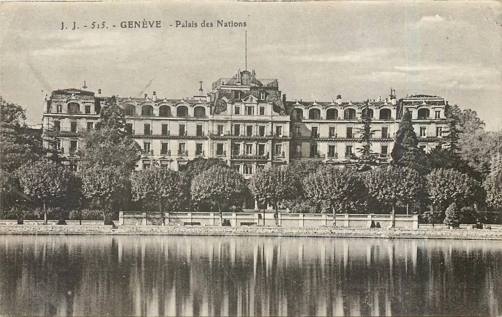 Genebra - Palácio das Nações — J.J. - 515 - Frente