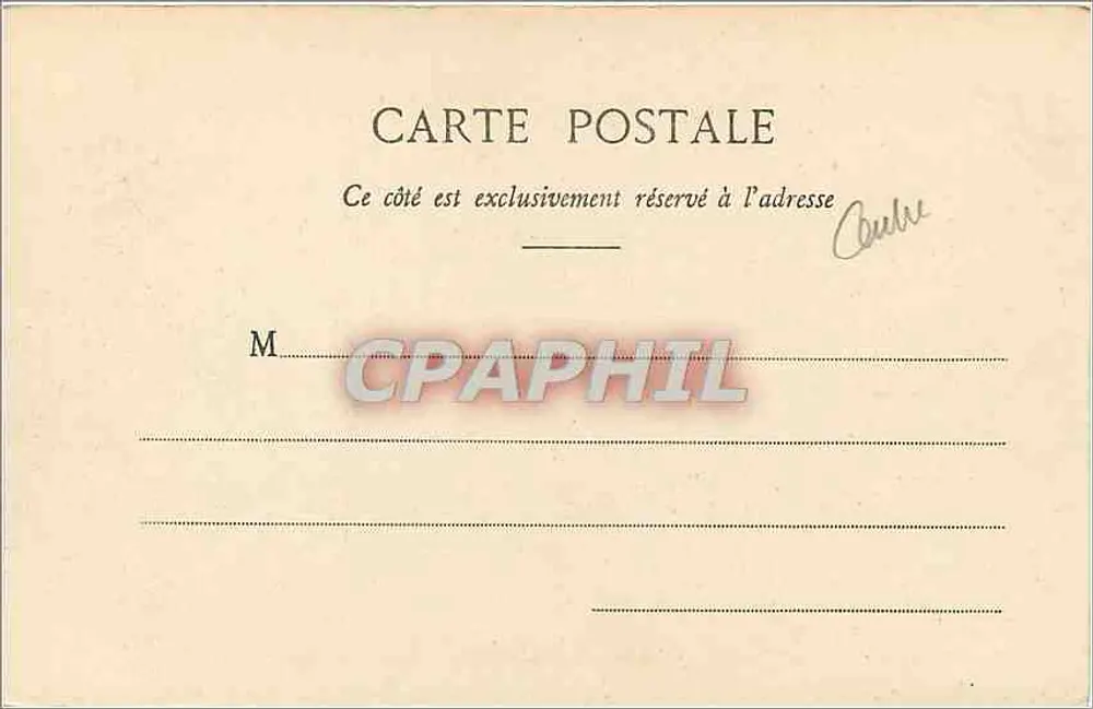 Dreux - Kerk van Sint-Louis — uitgever Ch. Foucault, n° 21 - Achterkant
