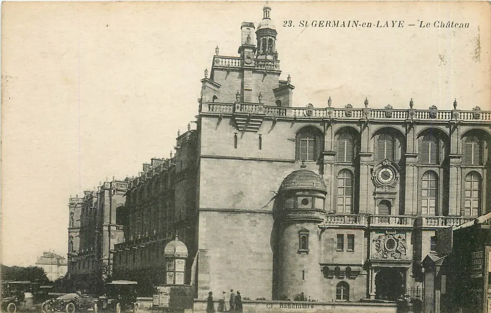 St GERMAIN-en-LAYE — O Castelo — Cl. Baudimière, n°23 - Frente