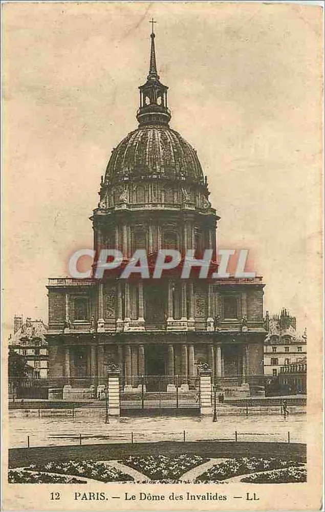 Paris — O Dôme dos Invalidos — LL - Frente