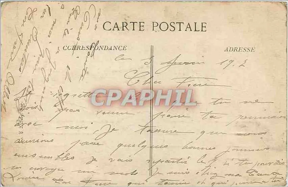 Paris - Le Louvre — vue panoramique du jardin des Tuileries avec le musée au fond — Éditeur ELD, n° 4398 - Verso