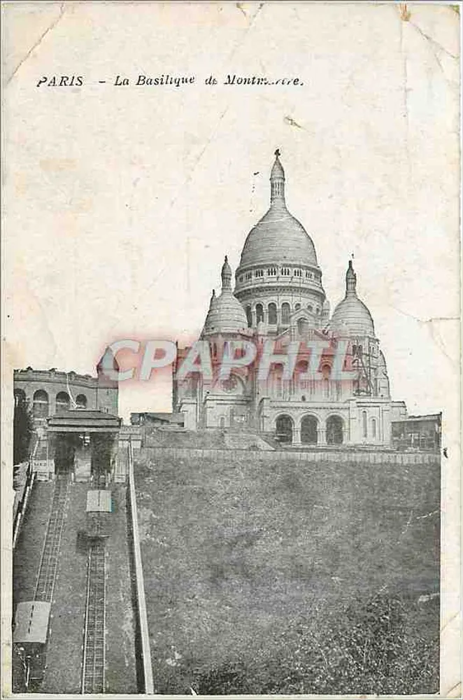 Paris - A Basílica de Montmartre - Frente