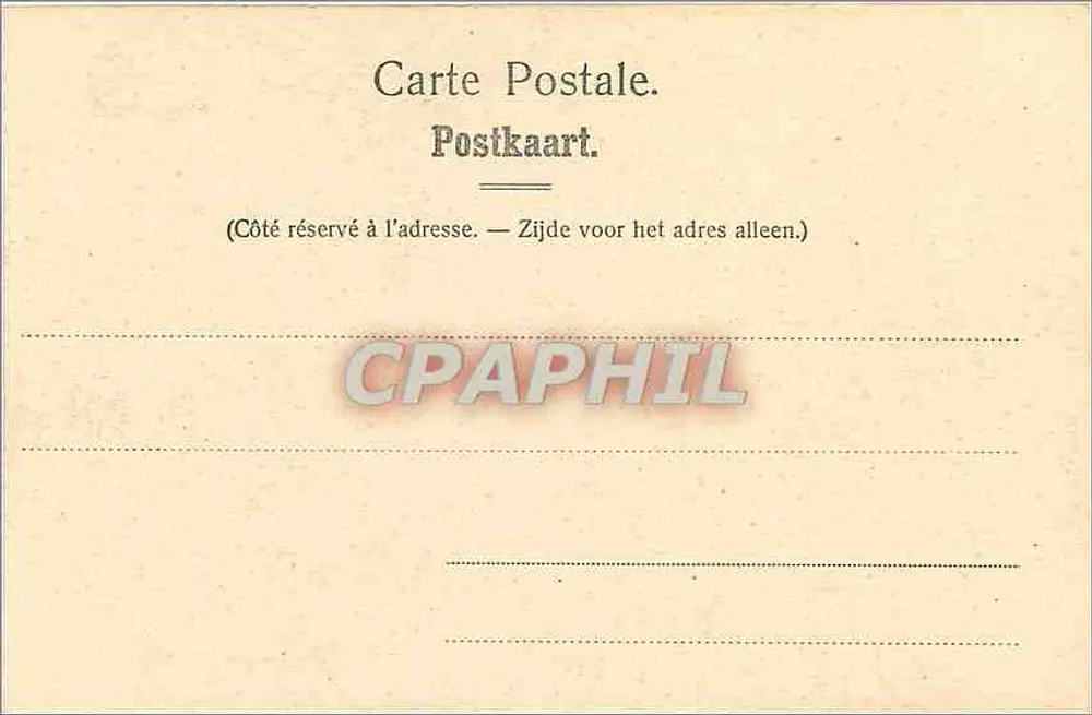 Spa. Promenade des Fontaines — Schloss Nivezé-Farm — Nels, Brüssel, Serie 27 Nr. 37. - Rückseite