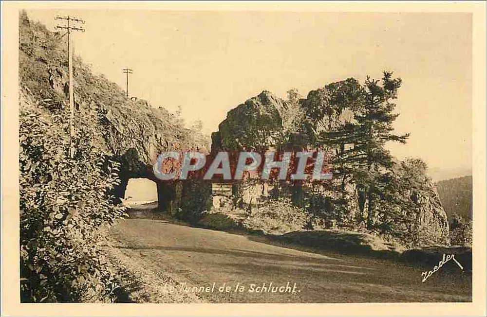 Túnel da Schlucht — Edição de Arte V. Zoeller — n° 871 - Frente