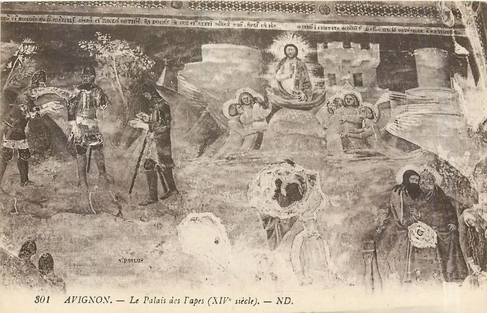 Avignone — Il Palazzo dei Papi (XIV secolo) — ND. - Recto