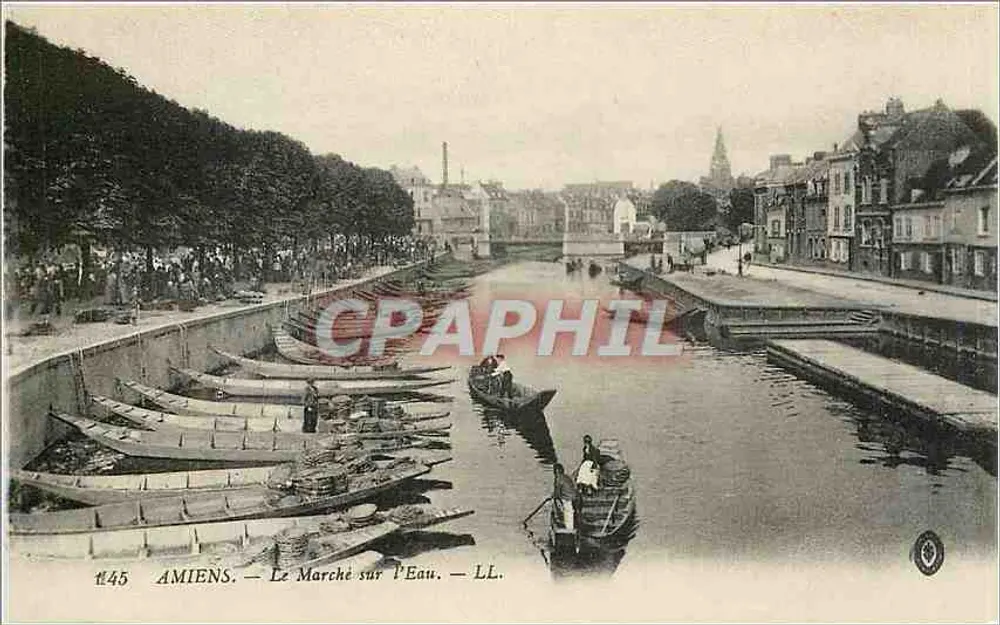 Amiens — Ryniec nad wodą — LL. — nr 45 - Awers