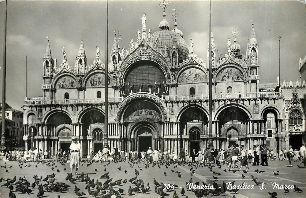 Veneza - Basílica de São Marcos — editor Fotocel Torino, n° 304 - Frente