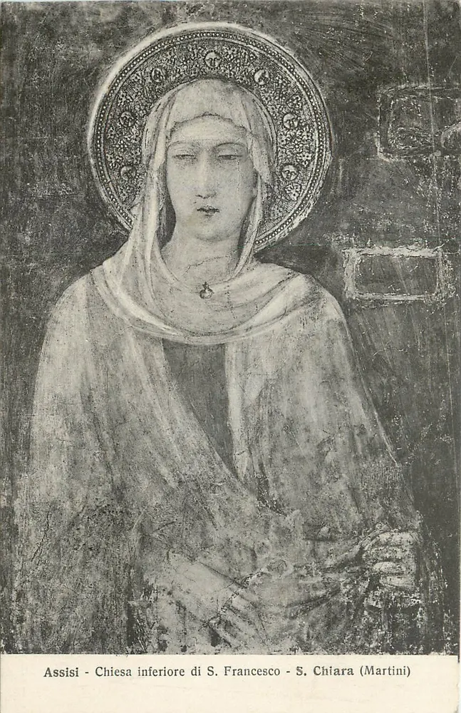 Assisi - Untere Kirche von S. Francesco - S. Chiara (Martini) - Vorderseite