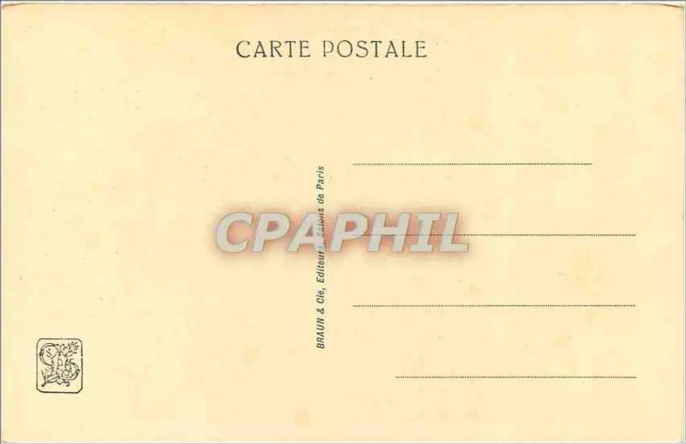 यवॉन का चित्र — पॉल चाबास — क्रमांक 01348 - पीछे