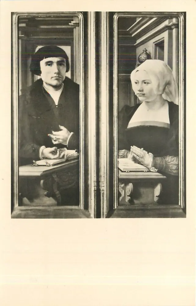 Dois Doadores — Jan Gossart — Museus Reais das Belas Artes da Bélgica - Frente