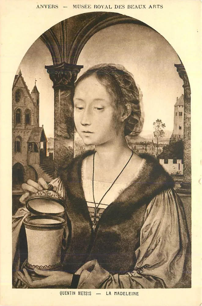Anvers — Musée Royal des Beaux-Arts — Quentin Metsys — La Madeleine - Recto