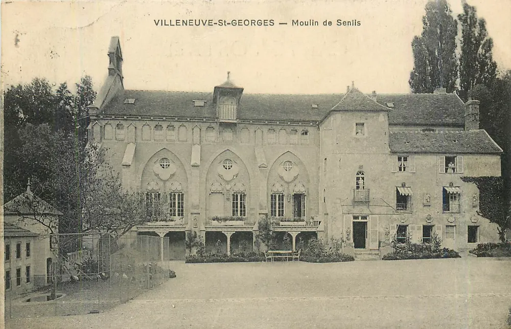Villeneuve-St-Georges — Molino de Senlís - Anverso