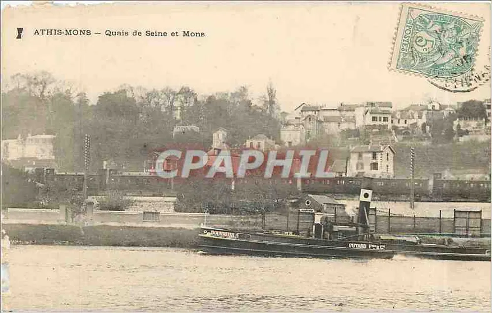 Athis-Mons — Seine-Ufer und Mons — Verlag: P. L. G. (Nr. 147) - Vorderseite