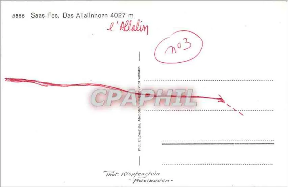 सास फी — अल्लालिनहॉर्न 4027 मीटर — फोटो. क्लॉप्फेनस्टेन - पीछे