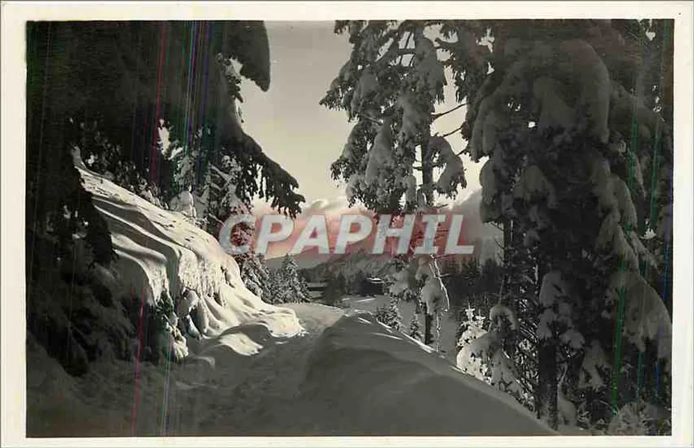 Montana-Vermala — Der Weg zum Pas-de-l'Ours — Ch. Dubost, phot. Montana - Vorderseite