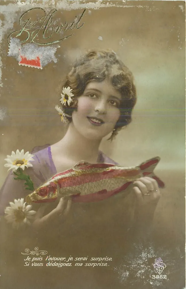 Je t'Avouer — Je puis t'avouer, je serai surprise — Anonymer Verlag, Nr. 3862 - Vorderseite