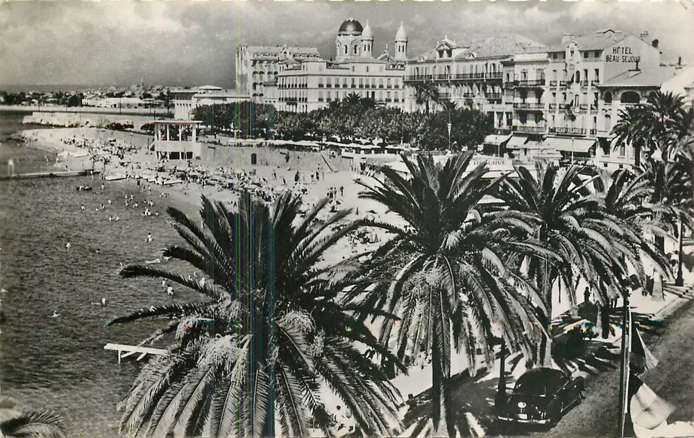 Saint-Raphaël — Die Strandansicht vom Hôtel des Aluges — Éditions photo d'Aligny - Vorderseite