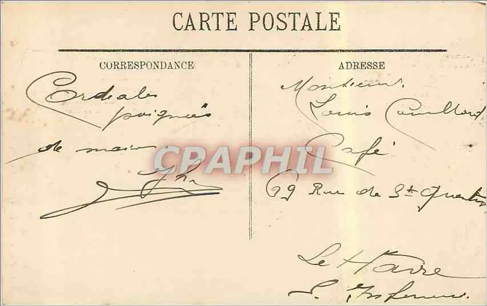 PARIS — La Tour Saint-Jacques — LL - Verso