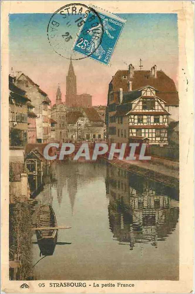 Strasbourg - La petite France — éditeur inconnu, n° 95 - Recto