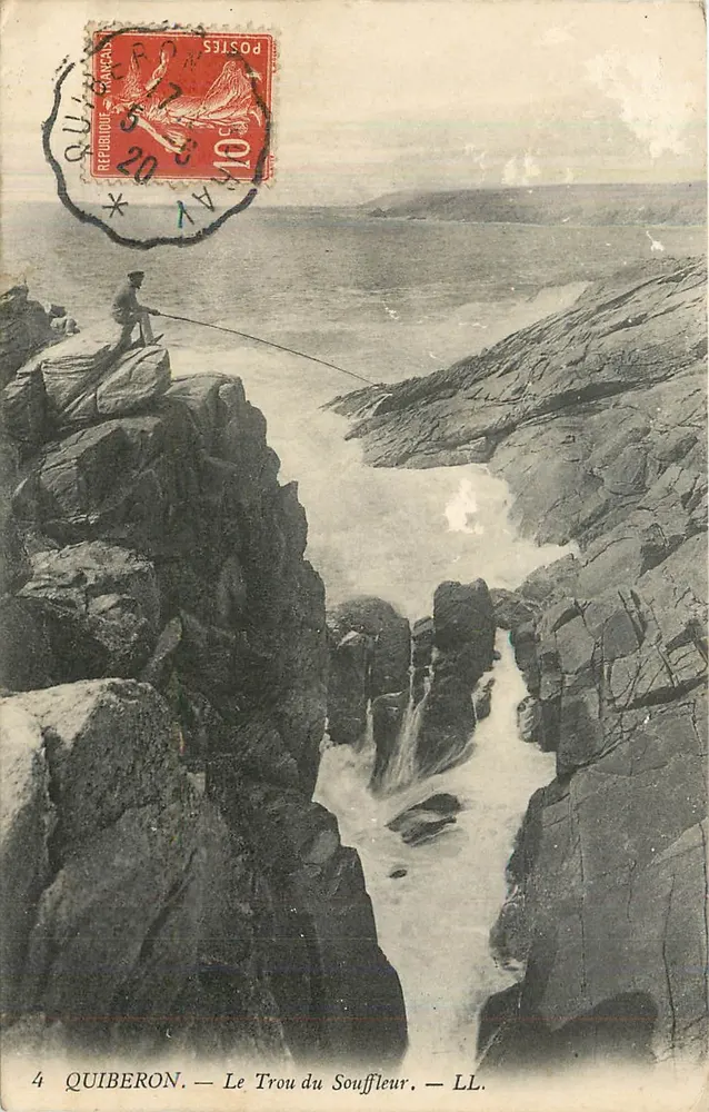 Het Gat van de Adem — Quiberon — LL. - Voorkant